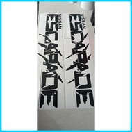 ♙ ஐ ⊙ Nissan Escapade Urvan Nv350 Sticker Design