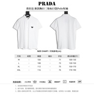 Prada/Prada 2026 Classic Round Neck Short-Sleeved T-Shirt Men Women Sports Short-Sleeved Joint New S