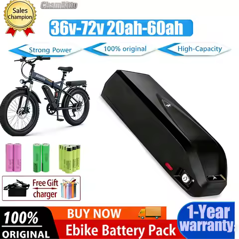 48V chamrider Electric Bicycle Battery 25ah 30ah 40ah 50ah Bafang 500w 750W 1500w ebike Battery 48V