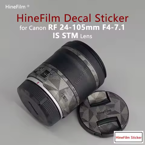 Hinefilm Skin for Canon RF24-105 F4-7.1 STM Lens skin 24105 Lens Sticker 24-105 skin Protector RF24-