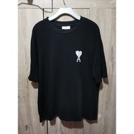 ami black t shirt men