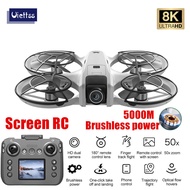 New V666 Drone 8K Professional Camera RC Screen WIFI FPV Dron Obstacle Avoidance Brushless Motor Alt