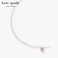 KATE SPADE NEW YORK MY LOVE PEARL STRAND HEART PENDANT KA978 สร้อยคอ