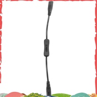 Power Extension Cord, Iec320 C7 to C8 Power Adapter Extension Cord with Switch Control with "8" Inte