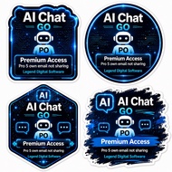 Chat 5 AI pro own account all device sticker gpt