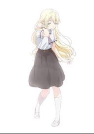 全套包wig鞋  遊戲三人娘 cos Olivia 奧莉薇亞 夏季 校服 cosplay