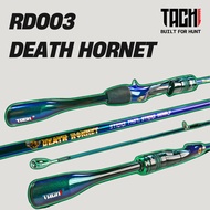 Joran UL Casting TACHI Death Hornet Kolam Singlehand Solid Carbon 1.5-1.98m Ultralight Rod Freshwate