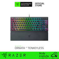 Razer Ornata V3 - Low-profile Mecha-membrane RGB Keyboard คีย์แคปไทย/อังกฤษ (คีย์บอร์ดเกมมิ่ง) Razer