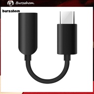 BUR_ Type-C to 35mm Headphone Jack HiFi Audio Adapter Connector Cable for OnePlus 6T