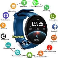 Jam pintar Smartwatch Pria wanita sporty Tracker outdor sensor kesehatan olahraga joging  jam hp bul