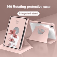 360° Rotation Acrylic Case For Samsung Galaxy Tab A9 8.7 2023 Stand Tablet Cover For Samsung Galaxy Tab A7 Lite 8.7 With Pen Slot