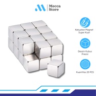 Neodymium Cube Magnet Square Strong Magnet Cube 8x8x8mm 20PCS