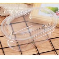 (10set) 280ml/480ml PETE MOUSSE CAKE BOX/BEKAS KEK/FOOD CONTAINER/ DESSERT BOX