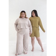 EGALE.ID - Twist Knit Top | Plus Size Jumbo Size Big Size