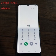 AMOLED LCD สำหรับ Samsung Z flip 3 5G จอแสดงผล LCD ชุดประกอบดิจิไทเซอร์หน้าจอสัมผัสสำหรับ Z flip3 5G