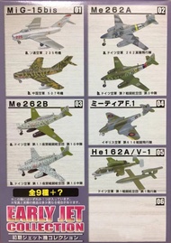Ready Stock Ftoys Me262 He162 V1 Missile MiG 15 Jet Fighter Assembly Semi-finished Model Ready Stock