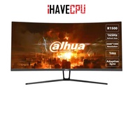 iHAVECPU MONITOR (จอมอนิเตอร์) DAHUA LM34-E330C – 34.0 WQHD VA CURVED 165Hz