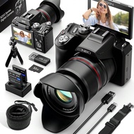 NBD 5K & 64MP Digital Cameras For Photography, 16X Optical Zoom Camera With WiFi & App Control, Vlog