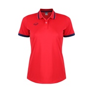 เสื้อโปโลหญิงแกรนด์สปอร์ต รหัสสินค้า : 012785 (สีแดง)