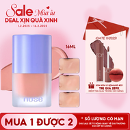 NUSE [NUSE BY ROMAND] Má Hồng Dạng Kem Thuần Chay Nuse Liquid Care Cheek 16ml