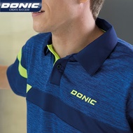 DONIC Table Tennis T-shirt Quick Dry Men Women Ping Pong Jersey Breathable Short Sleeve Training Shirt