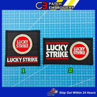SULAM LUCKY STRIKE EMBROIDERY PATCHES / PC68