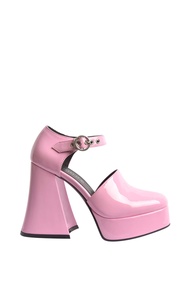 Villains SF LA-VEETA Platform Mary-Jane Heels รองเท้าแมรี่เจนส้นสูงแพลตฟอร์มผู้หญิง ส้นสูง 4.8"