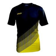 Calci Baju Ergo Jersey - Graphite Yellow