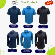 LATEST DESIGN Baju Korporat Denim Soft Latest Design Baju Korporat  Denim Soft Uniform FD-835 / FD-9