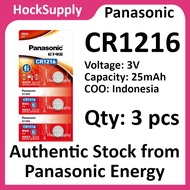 [3pcs] Panasonic CR1216 Lithium Button Battery 3V 1216 [Authentic][FAST SHIP OUT]