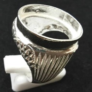 926 Silver Ring Casing For Stone 15x19mm.Bingkai Cincin Perak 925