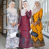 Baju kurung moden batik viral