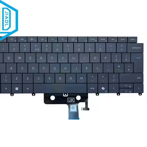 US UK GR FR Backlight Keyboard For DELL Pro Max 14 Premium MA14250 NSK-DAVABC PK13B2N1A00 Grey Keyca