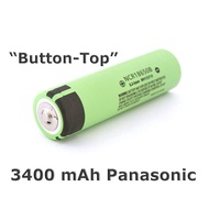 BMF99 Panasonic NCR18650B / 18650 3400mAh 3.7V Li-ion Rechargeable Battery Button Top Bateri Lampu Suluh