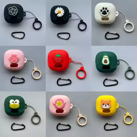 Cartoon Headphone Case For Anker Soundcore Liberty 4 Pro Antiscratch Shockproof Dustproof Cover For 