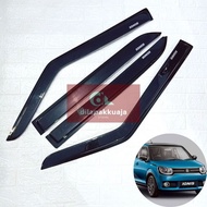SUZUKI Side Visor IgnisSUZUKI, Ignis Gutter, Slim Model Car Door Gutter