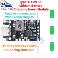BP Type-C USB 2/3S BMS 15W 8.4V 12.6V 1.5A Lithium Battery Charging Boost Module With Balanced Suppo