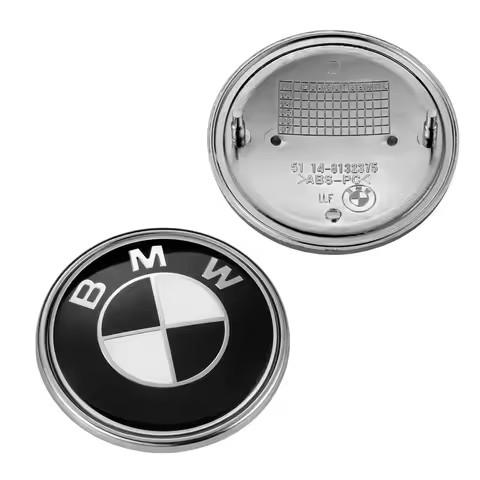 1Pcs 74mm 82mm Car Emblem Logo Rear Trunk Badge Accessory For BMW F30 F32 F34 F20 F10 X5 F15 X6 F16 