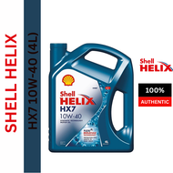 600049916 ORIGINAL HONG KONG Shell Helix HX7 10W40 Semi Synthetic Engine Oil 4L