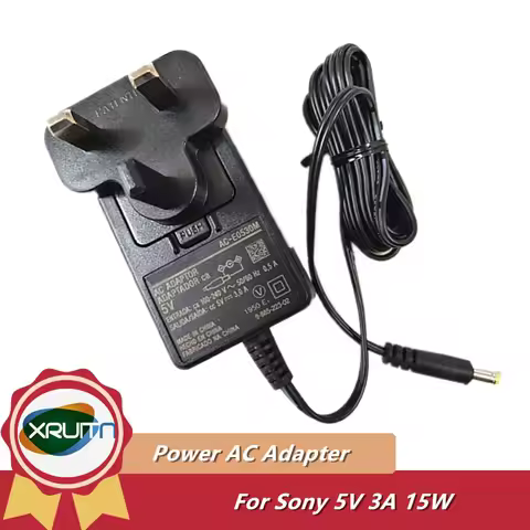5V 3A Original Power AC Adapter Charger For SONY SRS-XB30 AC-E0530M SRS-XB41 Portable Speaker Dock P