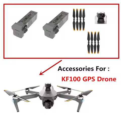 KF100 MAX GPS Drone Original Accessories 11.4V 5200mAh / Propeller Maple Leaf / For KF100 MAX Drone 
