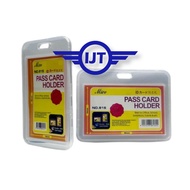 Mivo Transparent Name Card Holder / Transparent ID Holder / Pass Card Holder / Name Badge / Transpar