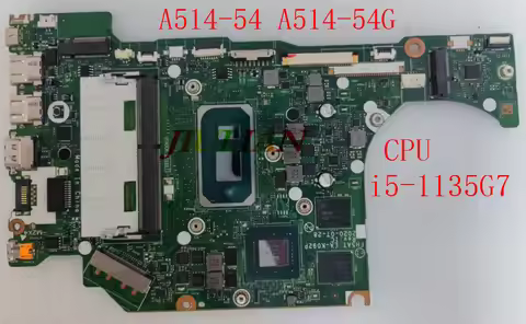 NB.A2111.003 For Acer Aspire A514-54 A514-54G Laptop Motherboard FH5AT LA-K092P NBA2111003 i5-1135G7