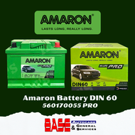 Amaron Battery DIN 60 - 560170055 PRO (2 Years Warranty)