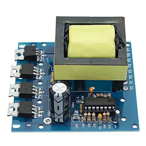 DC 12V To AC 160V 220V 380V 500W Inverter Boost Board Transformer Module