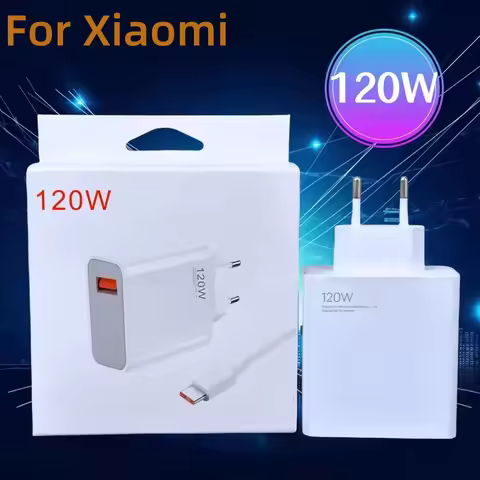120W Super Fast Charger Turbo Hyper Charge Adapter for Mi 15/14/13/11T Ultra Pro Redmi 12C Note 11-1