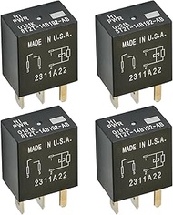 4Pcs 8T2T-14B192-AB 12VDC 30A Automotive High Power Relay 4 Pin SPST
