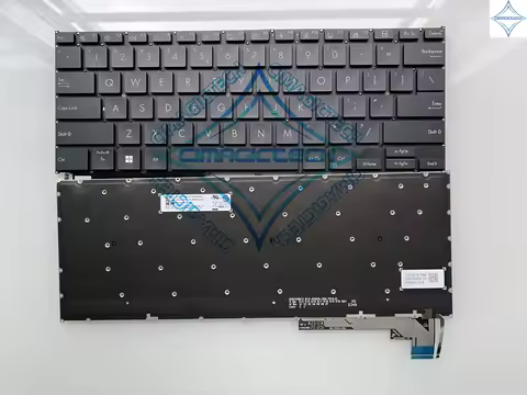 New US English Backlit For ASUS Zenbook Duo UX8406 UX8406M UX8406MA 2024 Laptop Keyboard