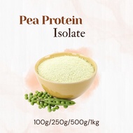 ISOLATED PEA PROTEIN 500G 1KG / Pea Protein Isolate Plant Protein Powder / Isolat Protein Kacang Pol