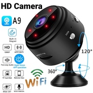Portable HD camera Home Security Camera WIFI Infrared Light Night Vision Smart Home Camera Connect To Cellphone With Voice Mini Camera 360 Camera